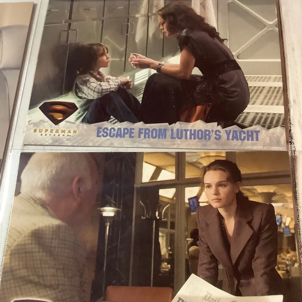 2006 SUPERMAN Returns Kate Bosworth Lois Lane 4 Card Lot Topps Dc Movie